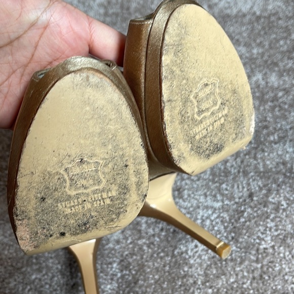 Sparkly Stuart Weizmann Pumps W7 - Picture 4 of 4